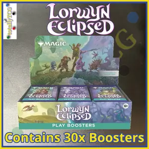 MTG Lorwyn Eclipsed Play Booster Box (30x packs) - New and Sealed!