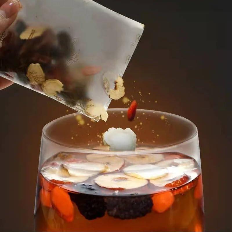 Kidney Tea Formula Ginseng Five Treasure Tea Combination Scented Tea Red  Date Wolfberry Tea Men's and Women Tea Health Dried Fruit Beverage Loaded Tea Packets   Natural, Christmas gift,Recommend to a friend-TikTokShopBlackFriday