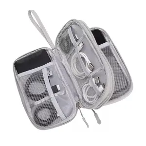 ALIKPOP Portable Travel Digital Product Storage Bag for Makeup and Electronics Organized Storage