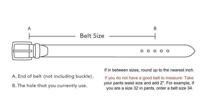 Double Prong Leather Belt Double Prong Leather Belt