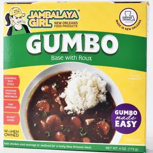 Jambalaya Girl Gumbo Base with Roux, 4 oz