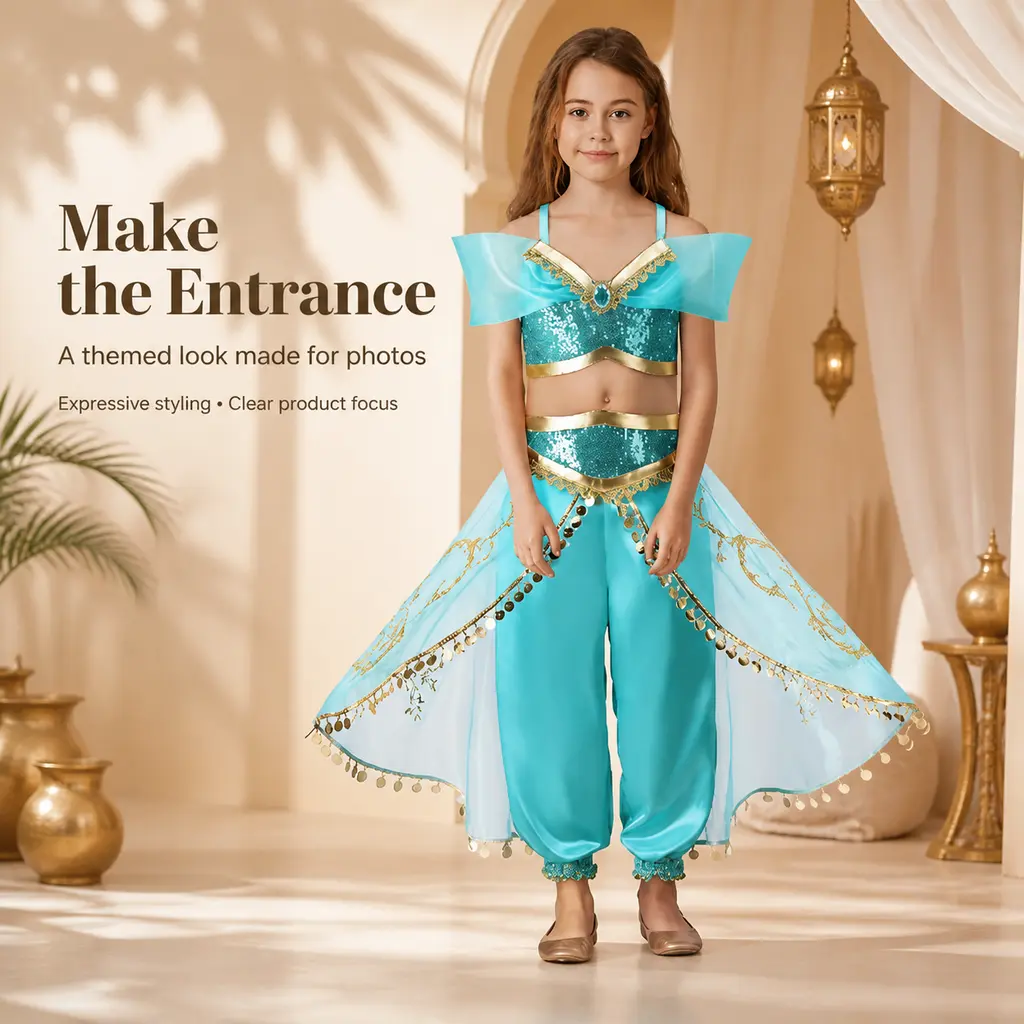 Aladdin's Magic Lamp cosplay costume