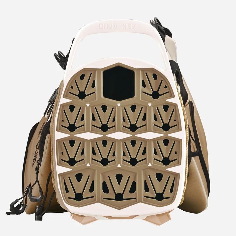 Ask Echo Soundless Hybrid Stand Golf Bag - Toasted Almond