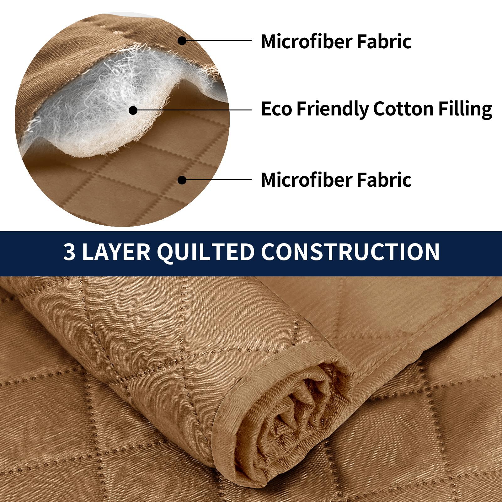 Easy-Going Sectional Couch Covers, L Shape Sofa Cover Reversible Washable Sofa Slipcover, Water-Resistant Furniture Protector Sofa Blanket for Pets Kids, Livingroom, Homedecor