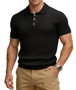 2026 #SummerVibes Basic Sport Simple Elegant Knitted Short-Sleeved Polo Shirt - Men's and Women's Same Style Summer Casual Loose Collar Top