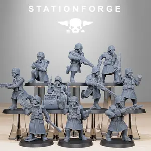 Grimguard Militants (10) | Empire Guard - Human Defense Force - Stationforge