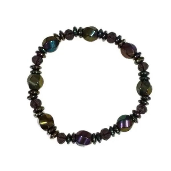 Hematite magnet bracelet