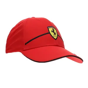 PUMA Mens Scuderia Ferrari Race Baseball Cap  - Red