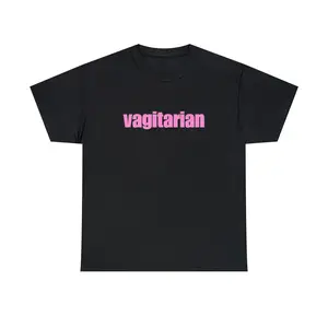Vagitarian, Unisex T-Shirt, Funny LGBTQ Pride Tee, Lesbian, Bisexual, Pride Month，tee,funny tee