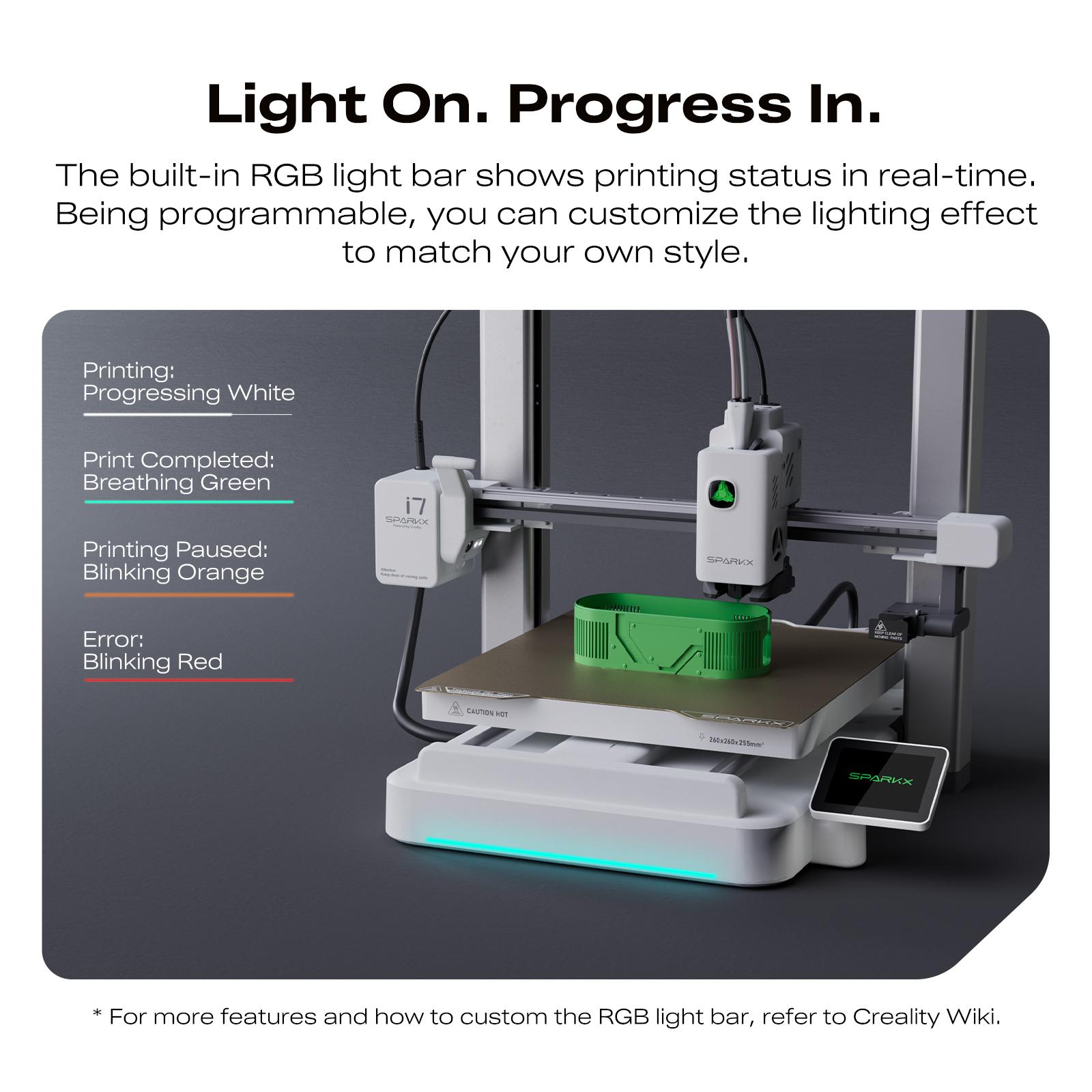 Creality SPARKX i7 Color Combo 3D Printer