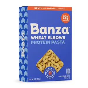 Banza Wheat Elbows Pasta - High Protein Pasta 8 oz