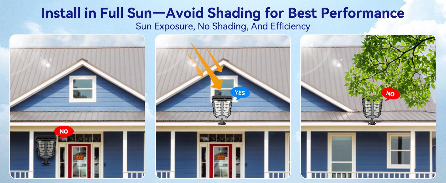 HYKOONT TW Matrix Series Solar Street Lights IP66 Waterproof Outdoor Lighting Dusk to Dawn with Motion Sensor & Remote Control for Parking Lots Patio Garden Lamp Installation TikTokShopBlackFriday