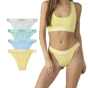 PSD Underwear Women's Pastel Modal Tanga - 4 Pack