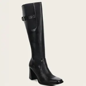 Women's Cuadra Black French Toe Tall Boots