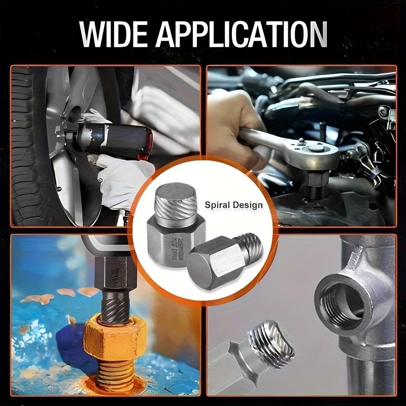 25-Piece Screw Extractor Set, Hex Head Multi-Spline Easy-Out Bolt Remover Tool, Chrome Molybdenum Alloy Steel Heavy-Duty Screwextractor for Tool Boxes, Father’s Day Gift 25-Piece Screw Extractor Set, Hex Head Multi-Spline Easy-Out Bolt Remover Tool, Chrome Molybdenum Alloy Steel Heavy-Duty Screwextractor for Tool Boxes, Father’s Day Gift