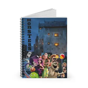 Monsters Spiral Notebook — Ruled Journal for Kids & Fans