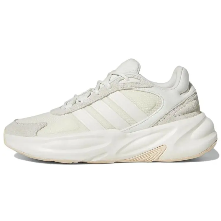 Adidas Ozelle Cloudfoam Cloud White Versatile Comfort Low Top Running Shoes Women's GX1727
