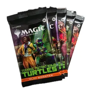 5-PACK BUNDLE - Teenage Mutant Ninja Turtles - Play Booster Packs [LIVE RIP]