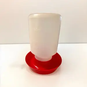 Bebedero Con Tapa 1L Para Pollito/Gallos - Water Dispenser 1L For Chicks/Rooster
