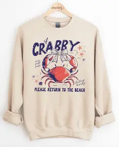 If Crabby Graphic Top