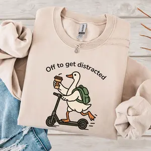 ADHD Sweatshirt, Funny Mental Health Crewneck, Neurodivergent Pullover, Cozy Adult ADHD Gift D