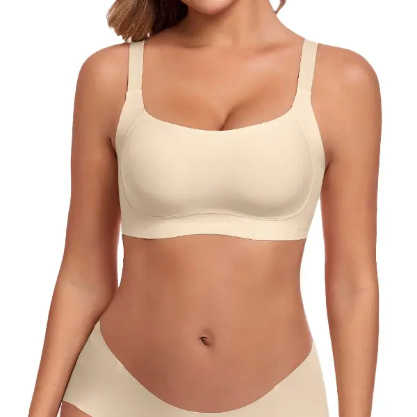 ubras Lift & Side-Support Large Cup Bra - Full Support for Large Bust, Stay-Put Fit with Anti-Slip Tech & Wide Straps New Bra Shapewear Bra Wireless Bra