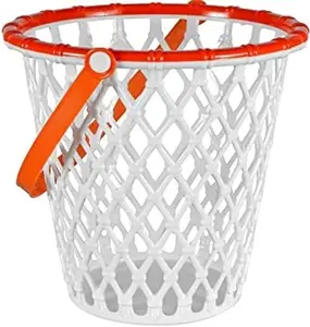 CBL Basketball Hoop Style Easter Basket for Kids, Fun Sports Theme Easter Gift Basket, Mini Basketball Hoop Toy Candy Holder, Boys Girls Easter Party Favor, Holiday Egg Hunt Basket, Cute Kids Easter Decoration and Gift Idea