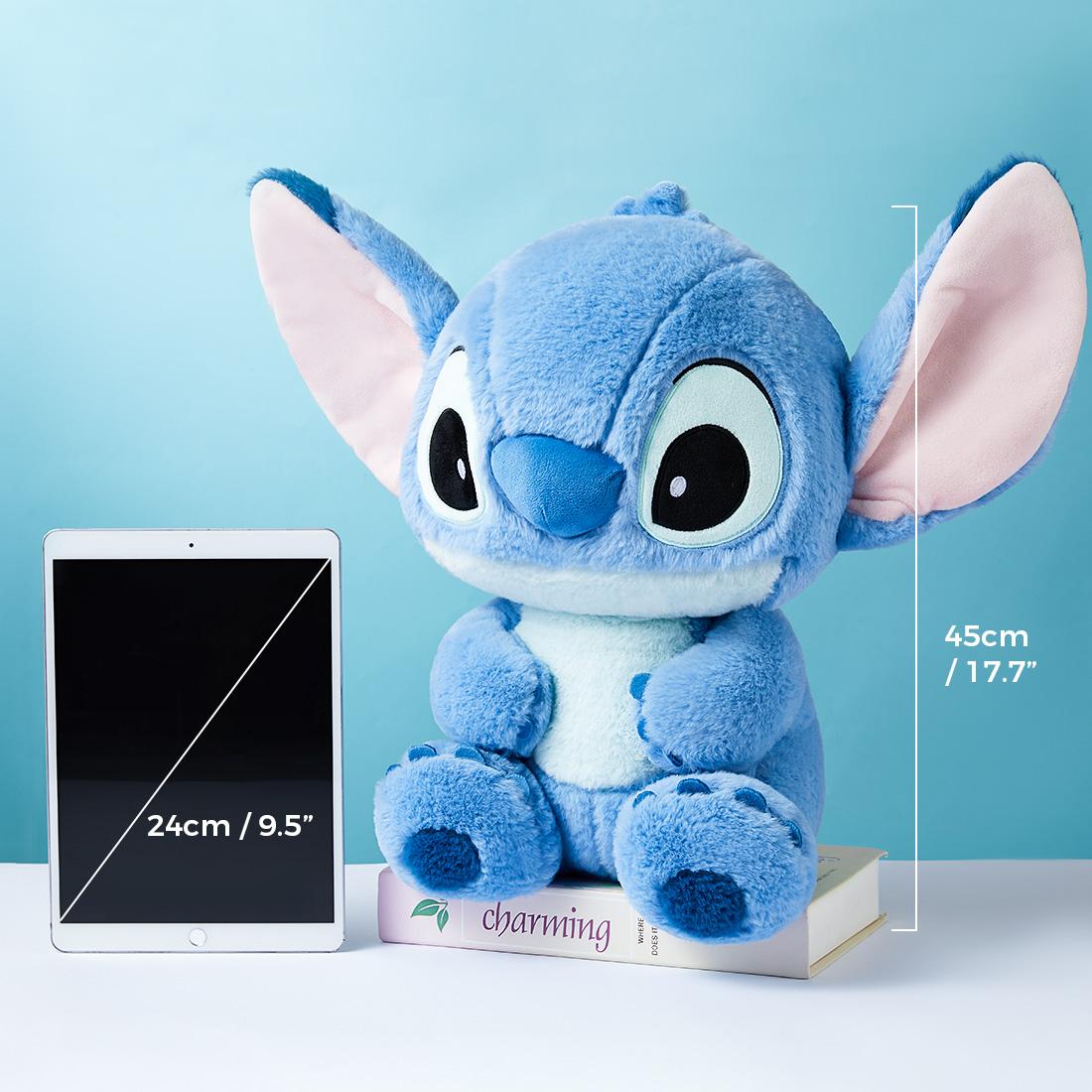 [Summer New Product] MINISO Disney Basic Series Medium Sitting Doll - Stitch – Cute Lilo & Stitch Alien,Perfect for Kids,Disney Fans & Room Decor，Halloween gift