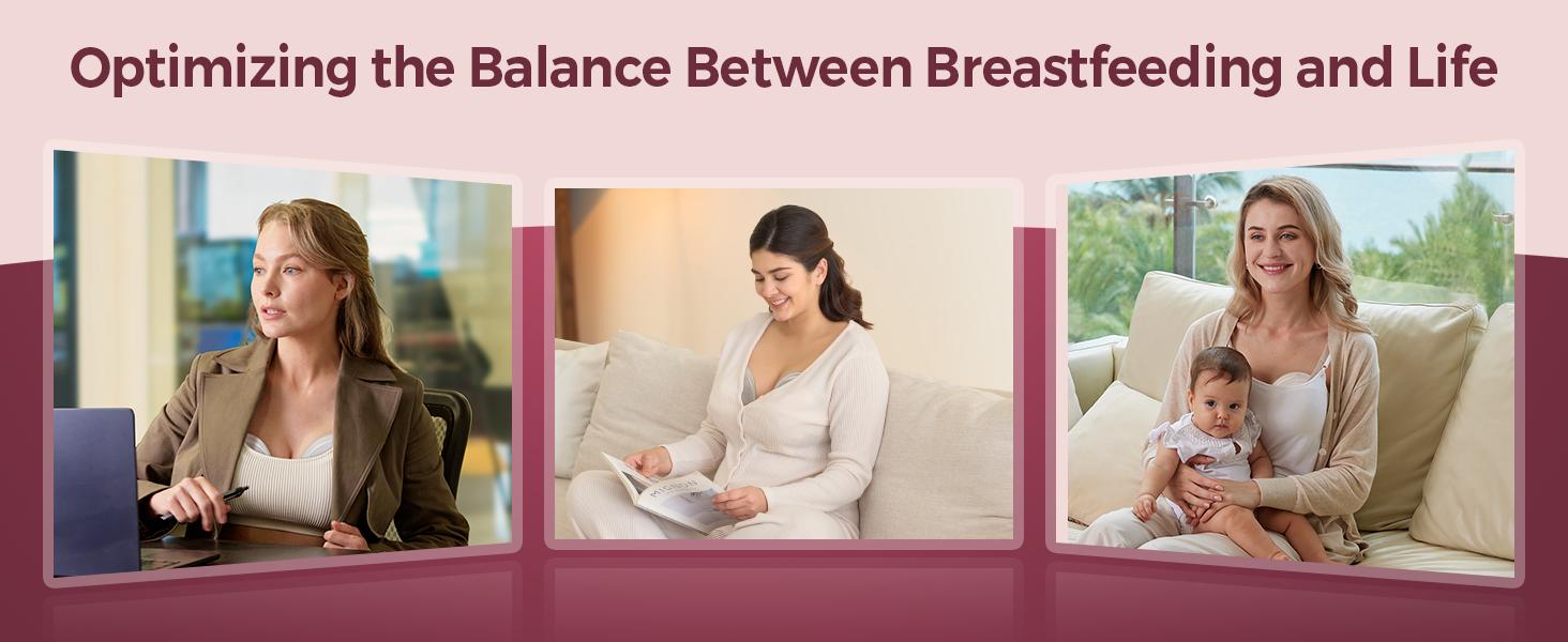 Momcozy Breast Milk Collector, Milk Collectors for Breastfeeding, Reusable Breast Milk Shells, Silicone Catcher with More Fit & Soft