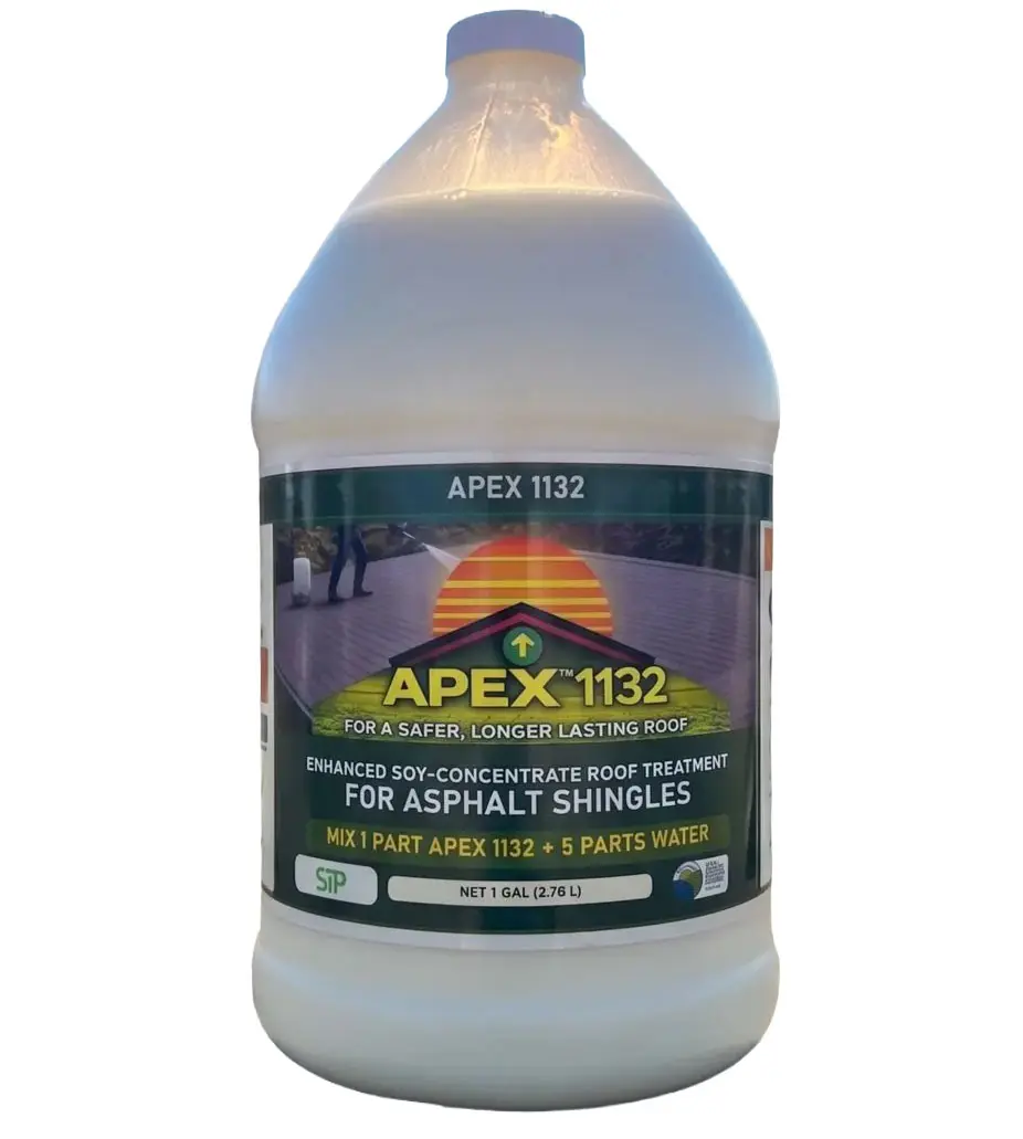 Roof Rejuvenation Treatment for Asphalt Shingles (1200 Square Foot Coverage), 1 Gallon Concentrate, Restores Flexibility, Improves Granule Adhesion, Fast-Drying Water-Based Formula