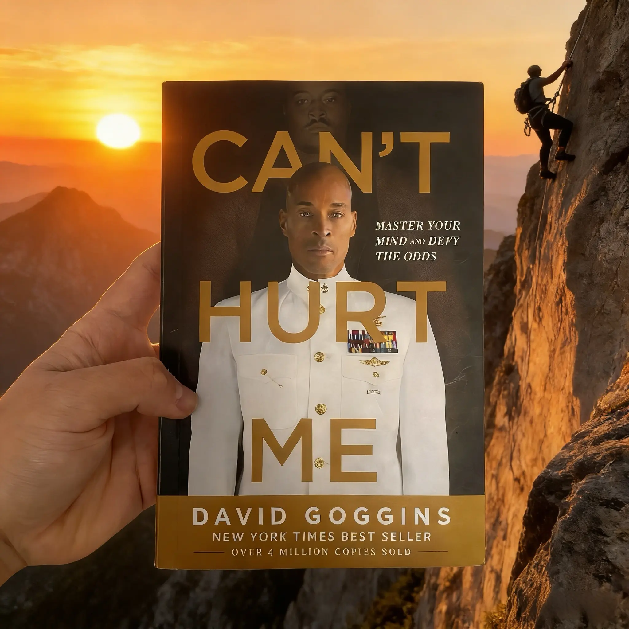 Can't Hurt Me: Master Your Mind and Defy the Odds - David Goggins English Mental Toughness & Self-Discipline Soft Cover Trade Paperback Book for Motivational Readers