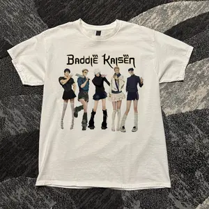 Funny Baddie Kaisen JJK Memes slay girl Anime Girls Tee Kawaii Cutesy Shirt