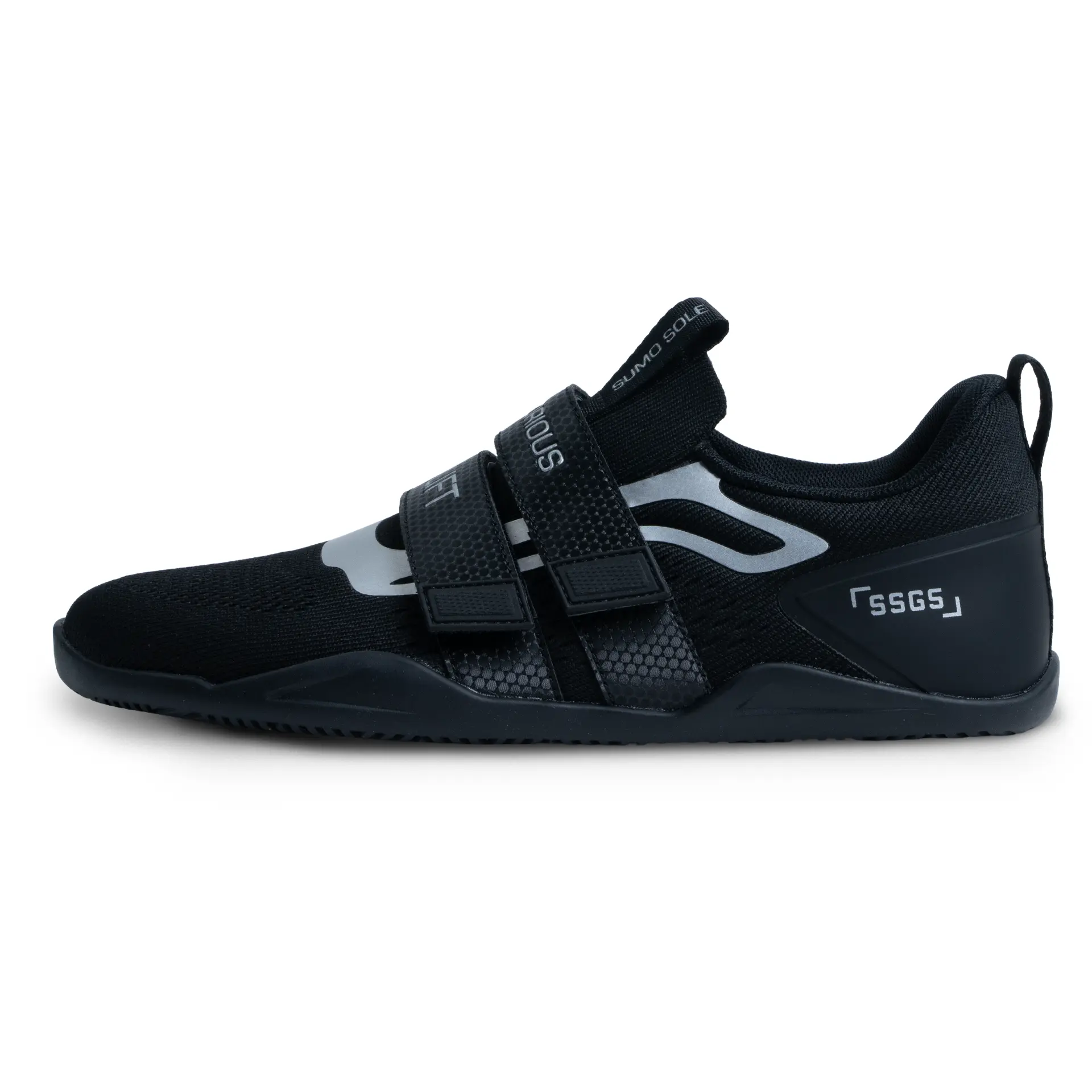Sumo Sole Gen 5 - Wide Toe Box Deadlift Slippers, Powerlifting Shoe, Minimalist Ultra-Thin Training Footwear, with Novus Griptech and Dual Straps for Optimal Lockdown