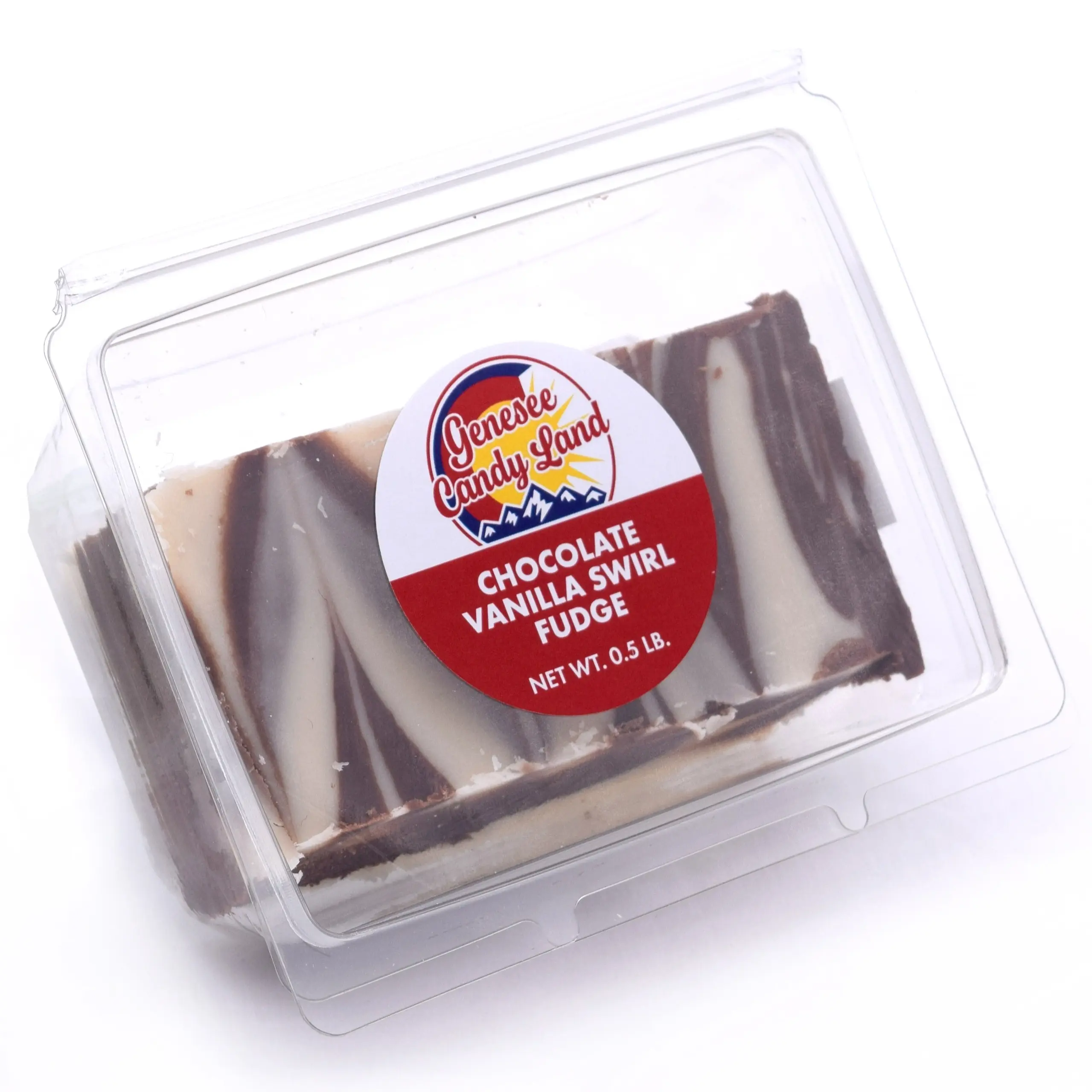 Vanilla Chocolate Swirl Fudge