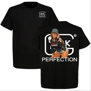 Limited Edition Glock Girl Team Perfection T-Shirt, Glock Tee, Tactical Style, Made in USA