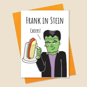 Halloween Card • Frankenstein