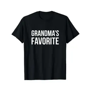 Grandma's Favorite Shirt Funny Grandparent Grandchild Gift T-Shirt 180g