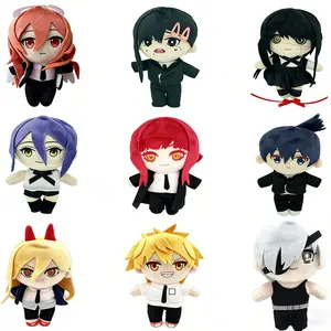 Chainsaw Man Plush Collection - Denji Pochita Power Aki Hayakawa Makima Asa Mitaka Quanxi Kobeni Angel Devil Soft Plush Dolls 20cm PP Cotton Anime Gift
