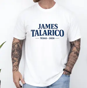 Comfort Colors James Talarico Texas 2026 TShirt, James Talarico Political Shirt, Texas Election 2026 Tee, Democrat Texas Tee, Political Campaign Shirt