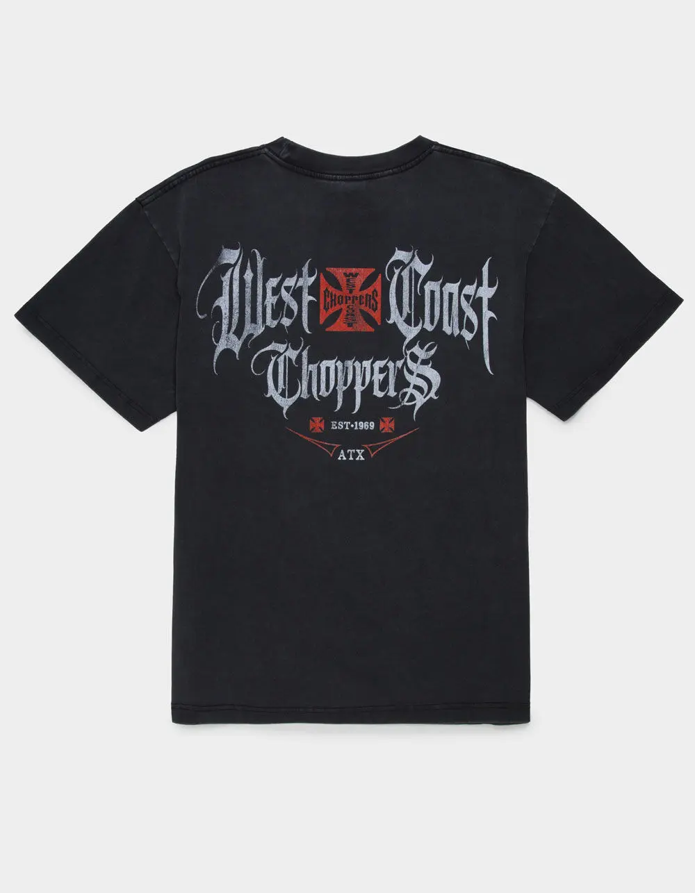 WEST COAST CHOPPERS Script Mens Tee