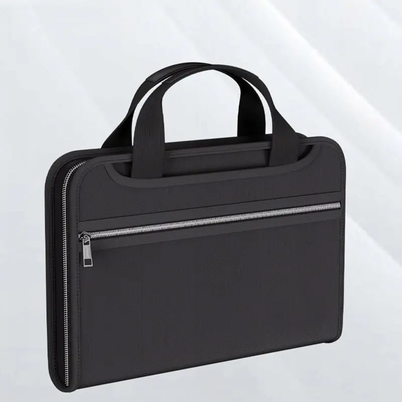 Fireproof File Folder with Handle Organizer A4 File Bag, Test Paper Folder US Durable Work