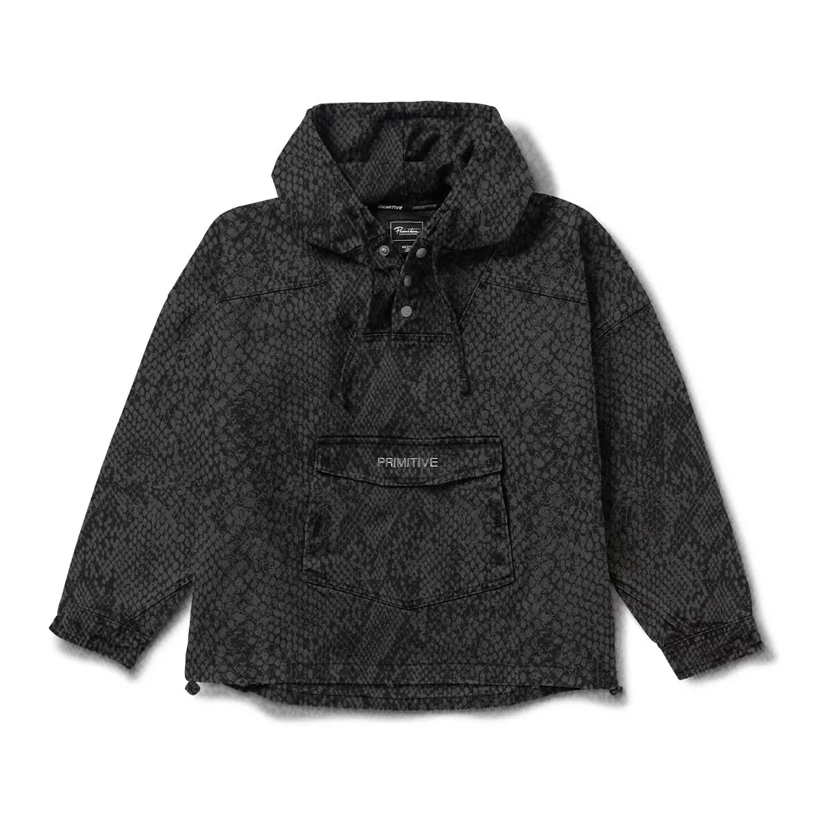 Primitive Skateboarding Men's Windbreaker Jacket Scales Anorak
