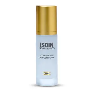 Isdinceutics Hyaluronic Concentrate Hydrating Gel Serum - Deep Hydration with BioMarine Extract, Daily Use for All Skin Types, Smoothing for Smoother Soft Radiant Skin, 24-Month Shelf Life, Single Item