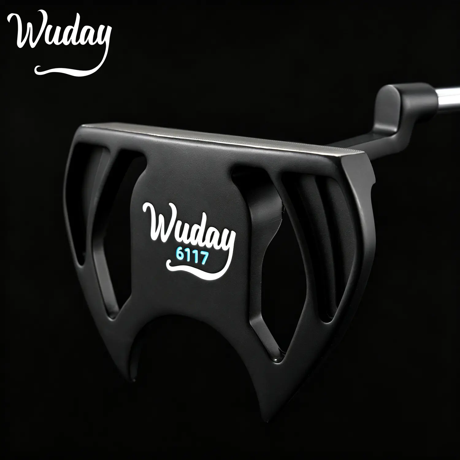 WUDAY Unisex Right/Left-Handed Golf Putter - Forged Stainless Steel Shaft, Modern Low CG Design, Non-Slip Grip with Alignment Line, Precision-Crafted High-Quality Golf Equipment