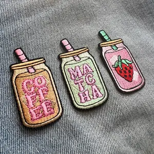 Iced Coffee & Matcha Latte Patches