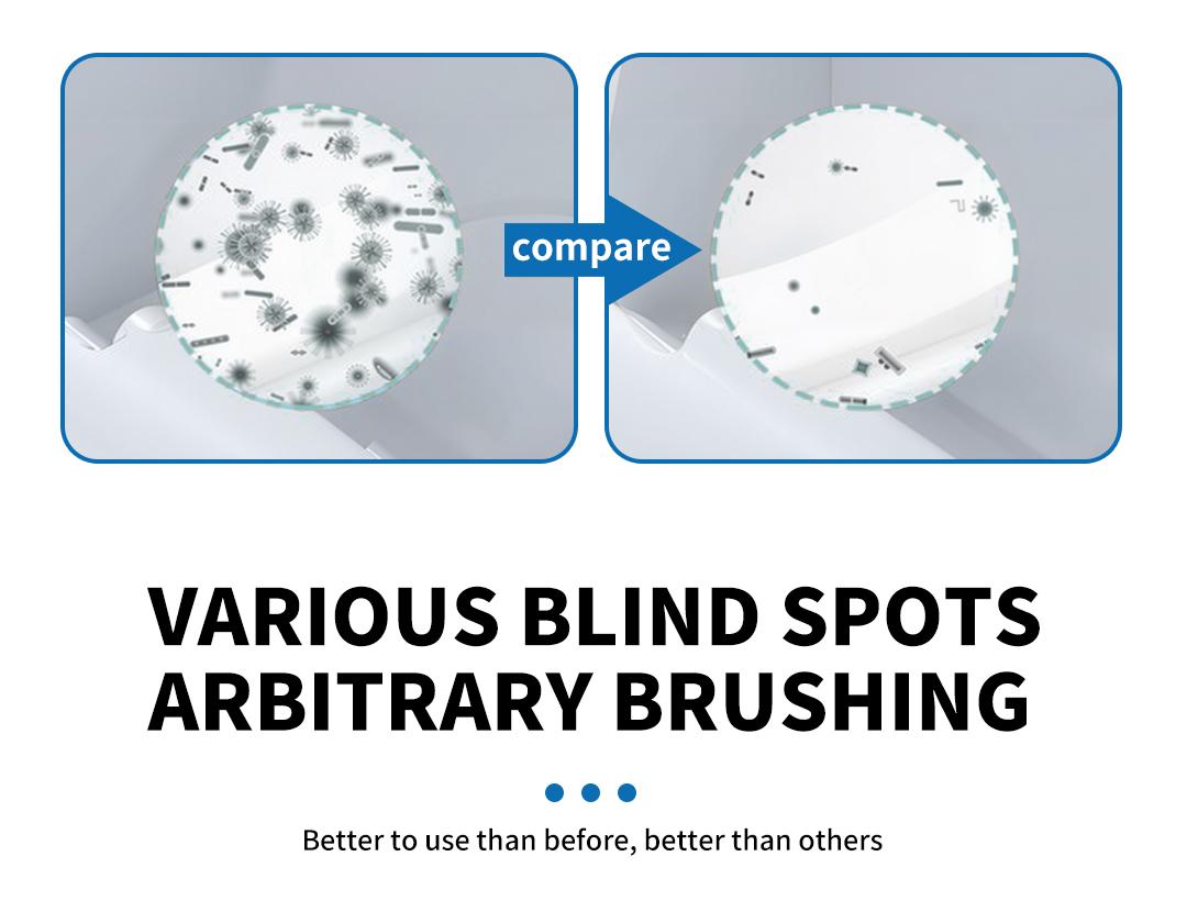 SOPAMI Toilet Scrubber Kit with Self-Cleaning Disposable Pads – No Pre-Rinse, No Mess, No Odor , Simplifies Bathroom Hygiene