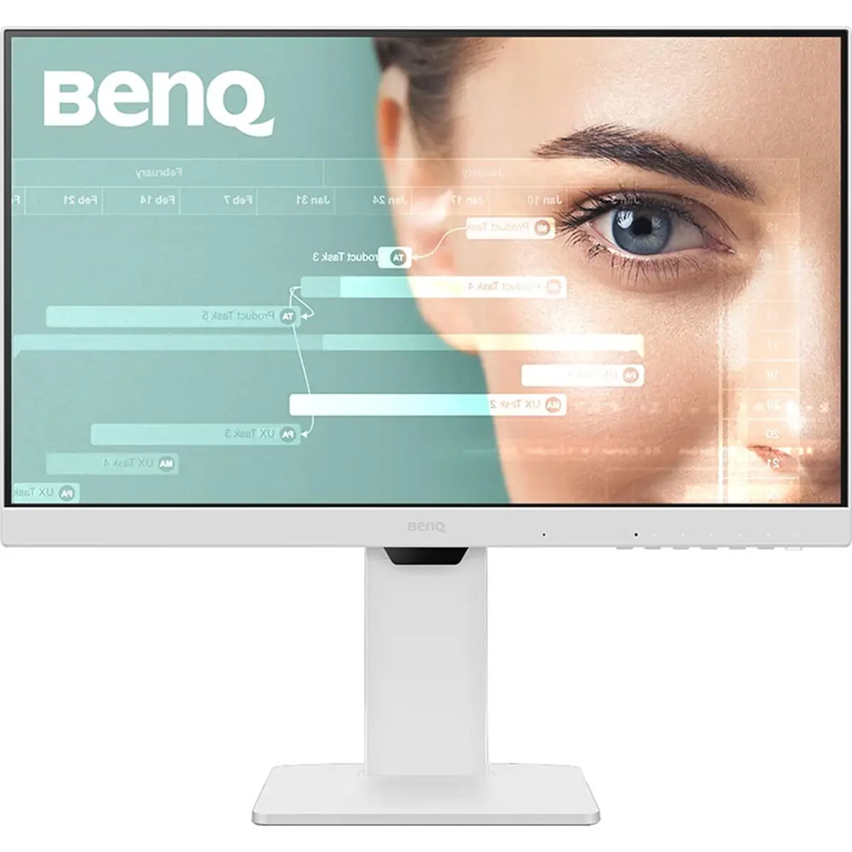 BenQ GW2486TC 23.8" 16:9 1920x1080 Full HD Display 100Hz USB-C Port IPS Panel LCD Monitor, White