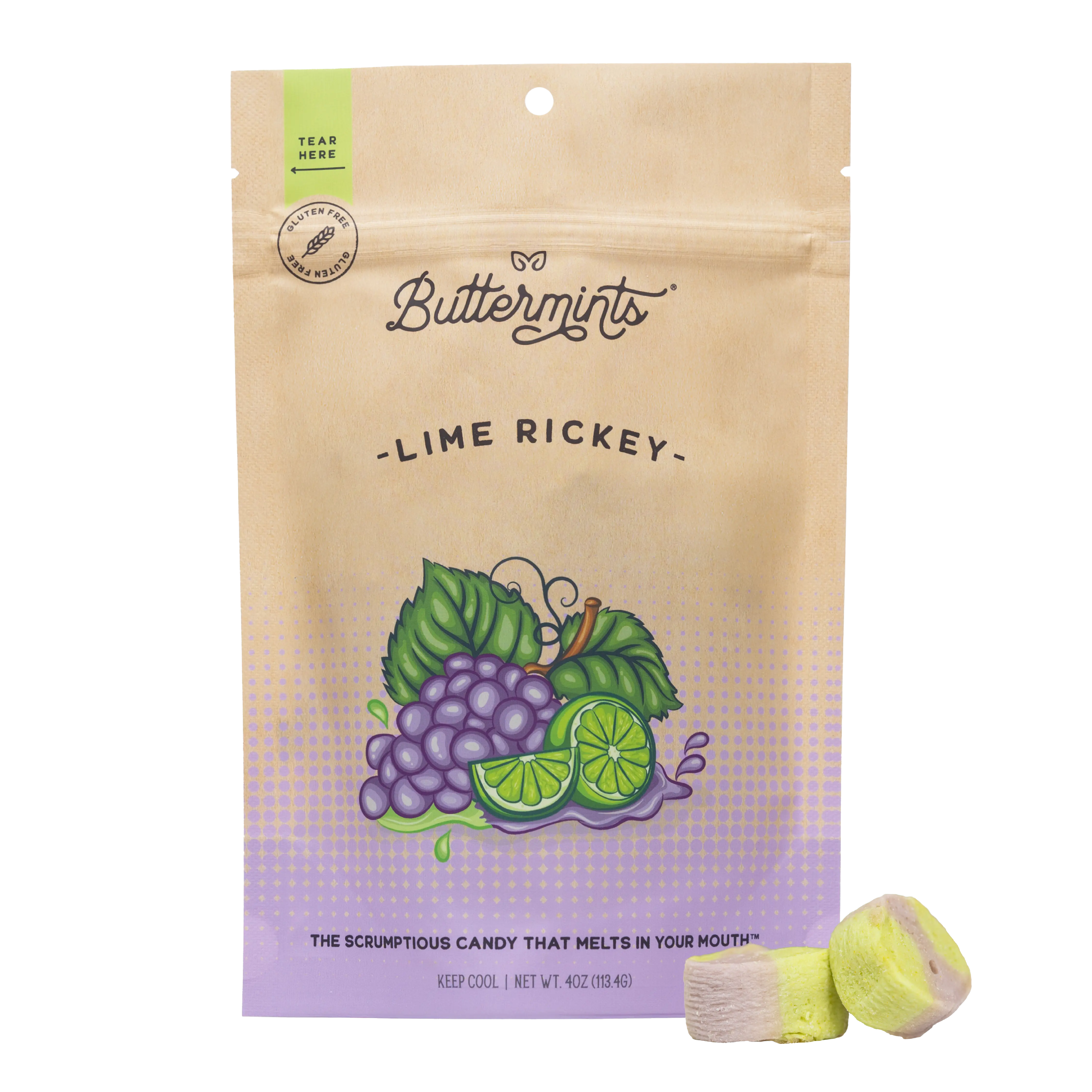 Lime Rickey Buttermints | Handcrafted Buttermint Candies, Gluten Free