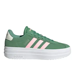 adidas Womens Vl Court Bold Sneakers Shoes Casual - Green