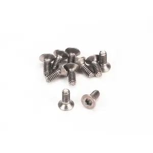 PN Racing M2x5 Titanium Countersunk Hex Machine Screw (10pcs)
